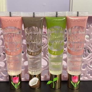 ( 4 ) Broadway coconut oil lip gloss